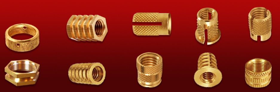 Brass Inserts India brass inserts copper inserts stainless steel inserts